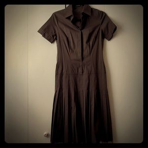 Tahari Brown shirt dresses